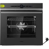 KB-ELEMENTS Einbaubackofen 60 CM, Air fry Funktion, 15 x Funktionen, TFT Display