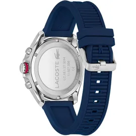 Lacoste Chronograph Quarz Uhr für Herren mit Blaues Silikonarmband - 2011154