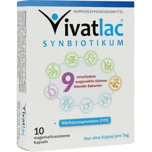 Vivatrex GmbH Vivatlac Synbiotikum magensaftresistente Kapseln