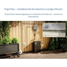 sunniva TSOL-DB2000Lite LiFePO4 2400 W inkl. 2,01 kWh Solarspeicher