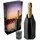 Peugeot Bubbles Geschenkset Frizz Kühlmanschette grau - Champagnerverschluss Linie Carbon