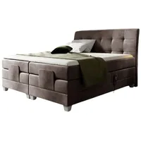 Fun Möbel Boxspringbett Elektrisch Bett FRANCO 160x200cm in Stoff