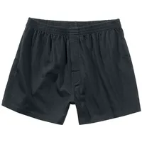 Brandit Textil Boxershorts schwarz M 2er Pack