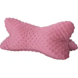 Dr. Berger Leseknochen Minky Altrosa 40 x 18 cm 1 St Kissen