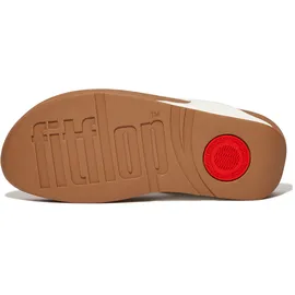 FitFlop Lulu Leder Flip-Flops Weiß 39