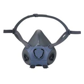 MOLDEX Easylock - S 700101 Atemschutz Halbmaske ohne Filter Größe: S EN 140 DIN 140