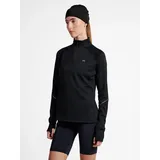 New Line newline nwlPOWER Half Zip Midlayer Sweater, Schwarz, S