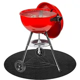 OEM Grillschutzmatte Ø 68 cm Polyester/Rot