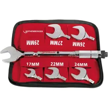 Rothenberger Drehmoment-Gabelschlüssel-Set 14-77 Nm