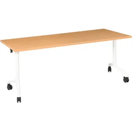 Beliani Schreibtisch CAVI Braun