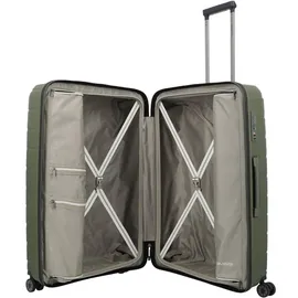 Travelite Air Base 4-Rollen L 77 cm / 105 l olive