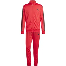 adidas SPORTSWEAR Basic 3 Stripes Tricot TRACKSUIT, pure ruby, XL
