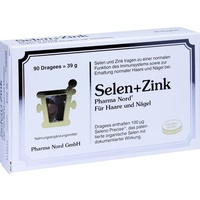 Pharma Nord Vertriebs GmbH Selen+Zink Dragees 90 St.