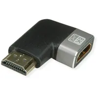 Roline 8K HDMI Adapter, HDMI ST/BU, 90° gewinkelt