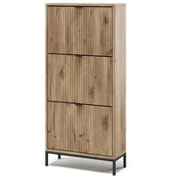 Vichy Vichy, Schuhschrank, Schuhkipper Eliza, Viking Oak, 60 x
