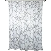 Spirella Duschvorhang Peer 180 x 180 cm weiß