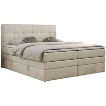 MKS Meble Boxspringbett mit Bettkasten - - Maße (cm): B: 140 H: 110