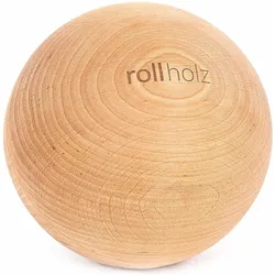 Faszienball 10 cm Kugel Erle aus FSC zertifiziertem Holz - ROLLHOLZ EINHEITSGRÖSSE