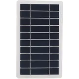 Tragbares Solar Handy Ladegerät, 5 W Solar Ladegerät mit USB Anschlüssen, Outdoor Solar Powerbank für Camping, Wandern, Rucksackreisen, Reiten, Angeln