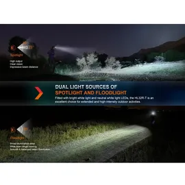 Fenix Light HL32R-T LED, Stirnlampe akkubetrieben FEHL32RT-Schwarz