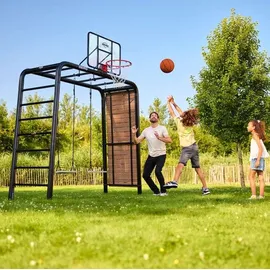 Berg Toys Klettergerüst PlayBase Medium Schwarz