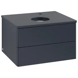 Villeroy & Boch Antao Waschbeckenunterschrank K18_5, 600x360x500mm, midnight blue matt lacquer