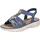 Rieker Sandalette Damen Blau 38
