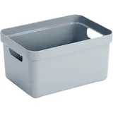 SUNWARE Aufbewahrungsbox Sigma Home 13 l Blaugrau