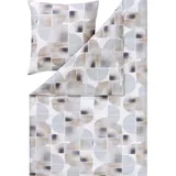 Estella Bettwäsche Simon (Bettwäsche Set, 135x200 cm + 80x80 cm) - grau