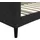 vidaXL Tagesbett Schwarz 100x200 cm Samt