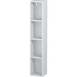 Duravit L-Cube Regalelement vertikal, Weiß Matt