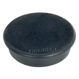 Franken Magnet schwarz, Kunststoff Ø 3,8 cm, 10 St.