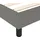 vidaXL Boxspringbettgestell Dunkelgrau 90x200 cm Stoff