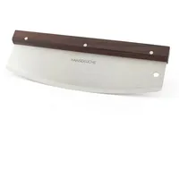 Hanseküche Pizzaschneider - 32cm Edelstahl Klinge - Stilvoller Griff