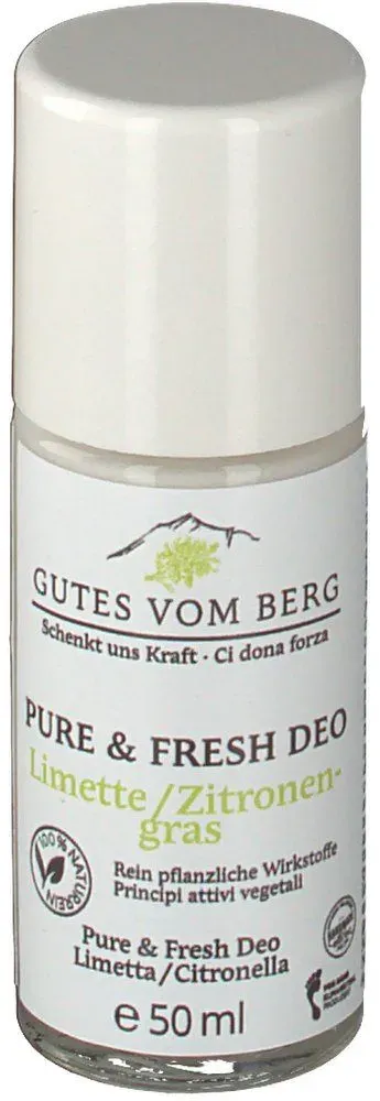 Gutes VOM Berg Pure & Fresh DEO Limette / Zitronengras