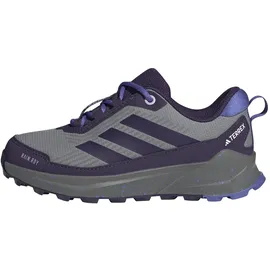 adidas Terrex Trailmaker 2 Rain.rdy Wanderschuhe - Grey Three / Aurora Plum / Semi Cobalt Blue - EU 38