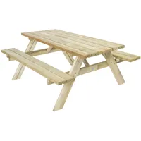 Axi Picknicktisch 6-tlg. Beige
