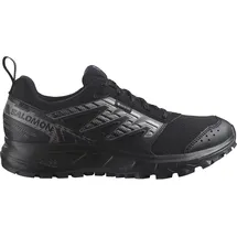 Salomon Wander Gore-Tex Damen Trail Running Wasserdichte Schuhe, Outdoor-bereit, Komfort durch Dämpfung, Sicherer Fußhalt, Black, 38 2/3 - 38 2/3 EU