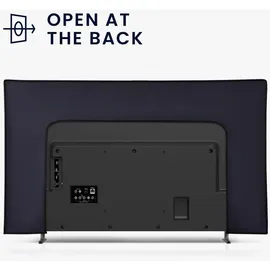 kwmobile 40" TV Abdeckung Dunkelblau