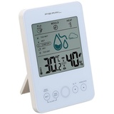 Pearl Digital-Hygro-/Thermometer mit Schimmel-Alarm & Komfort-Anzeige, weiß