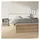 vidaXL Nachtschrank 2 Stk. 40 x 35 x 50 cm Grau