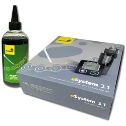 Scottoiler - eSystem v3.1, Scottoiler Kit: eSystem inkl. 250ml grünes Bio-Öl