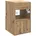 vidaXL Badezimmerschrank x 41 x 50 Beige/Braun
