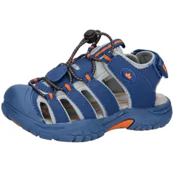 Sandale LICO "Sandale Nimbo", Gr. 27, blau, Synthetik, Schuhe