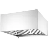 HENDI Wandmontierte Dunstabzugshaube 100 cm Silber