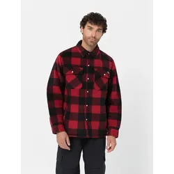 Funktionshemd DICKIES "Dickies Workwear Hemden PORTLAND SHIRT", Herren, Gr. 3XL, Normalgrößen, rot, Oberstoff: 100% Polyester; Futter: 100% Polyester; Füllung: 100% Polyester, Hemden