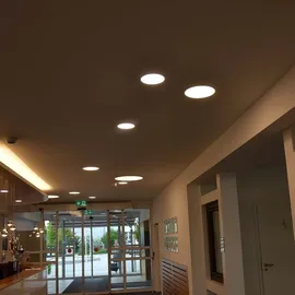 ISOLED LED Aufbauleuchte LUNA 12W, weiß, indirektes Licht, neutralweiß