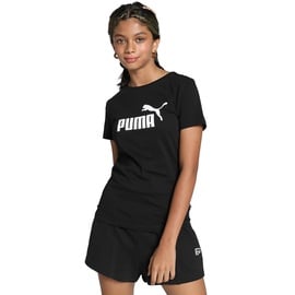 Puma Essentials Logo T-Shirt Mädchen black 152