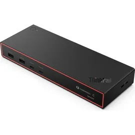 Lenovo ThinkPad Smart Dock 7500 - 8K/60Hz, 4K/144Hz, 2x DP, 1x HDMI, 1x TB4, 4x USB-A (10Gbps) 2x USB-C, 2.5 Gbit-LAN, 100W PD 3.1, 135W Netzteil