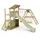 FATMOOSE Spielturm FruityForest mit SurfSwing Grün